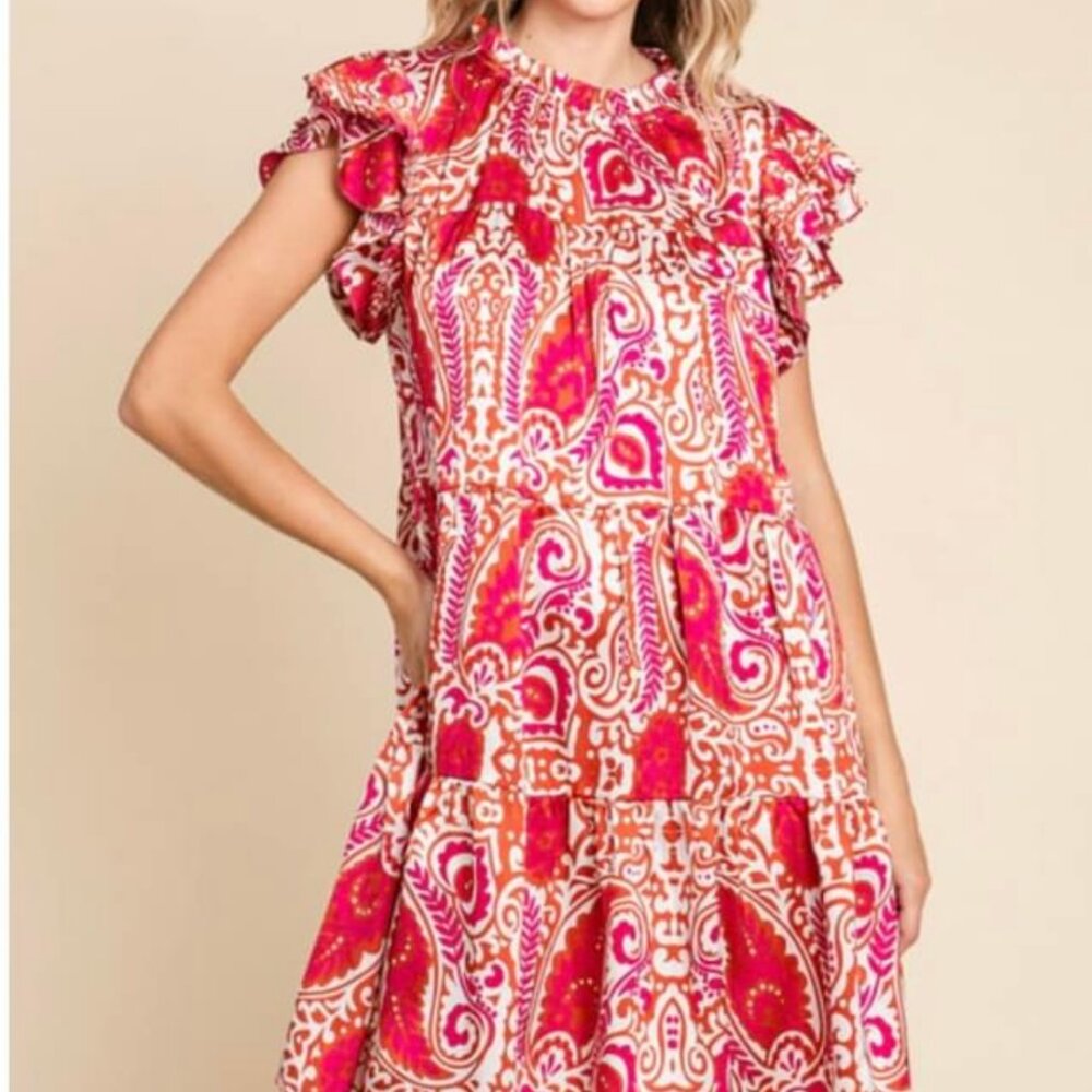 Jodifl Paisley Dress